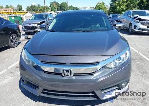 2016 Honda Civic Ex-T из США, поврежденный, VIN 2HGFC1F38GH658438